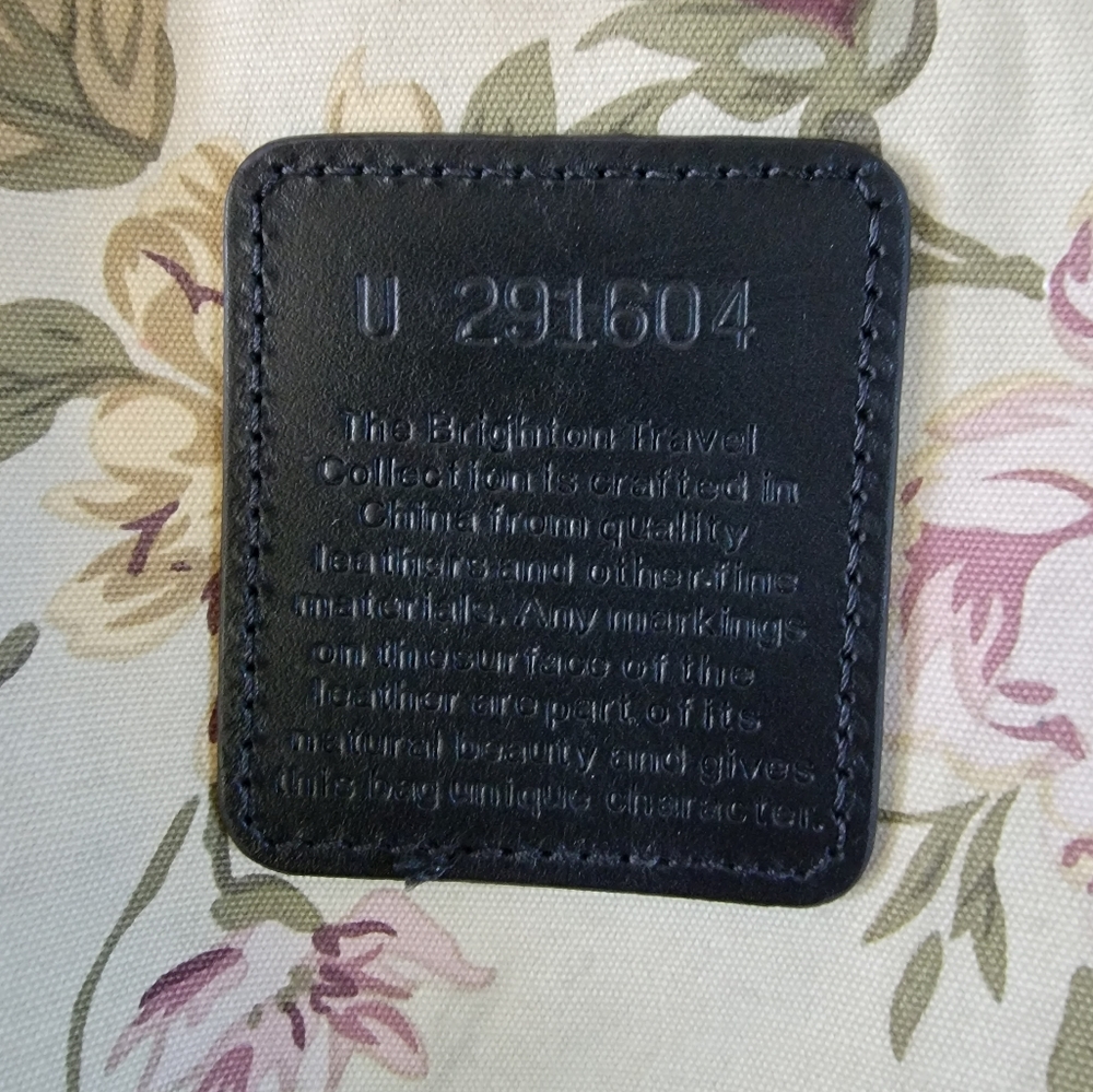 Brighton Red and Black Laptop Bag with Heart Accent - Picture 8 of 12